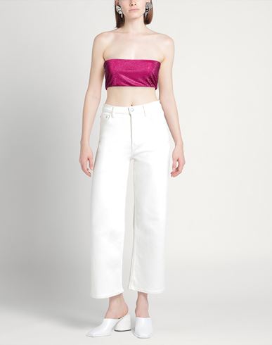 Woman Top Fuchsia Size 8 Polyester, Elastane