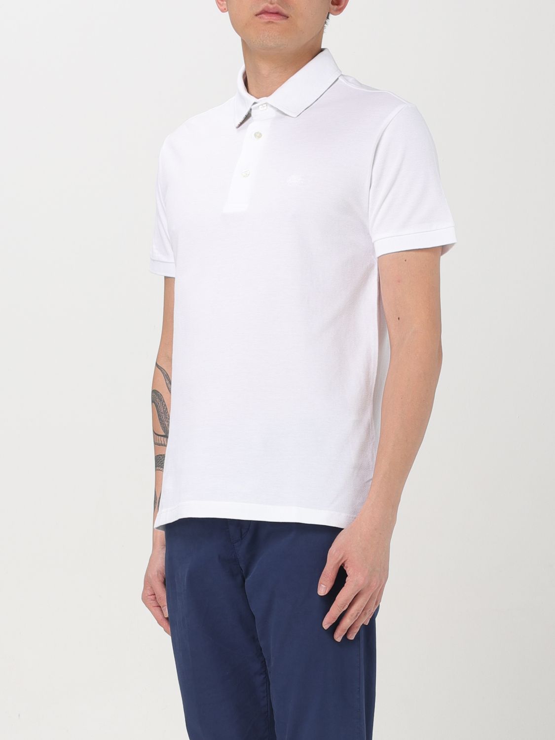 Polo Shirt Men color White