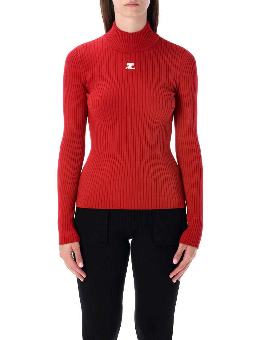 Knitwear In Red Viscose
