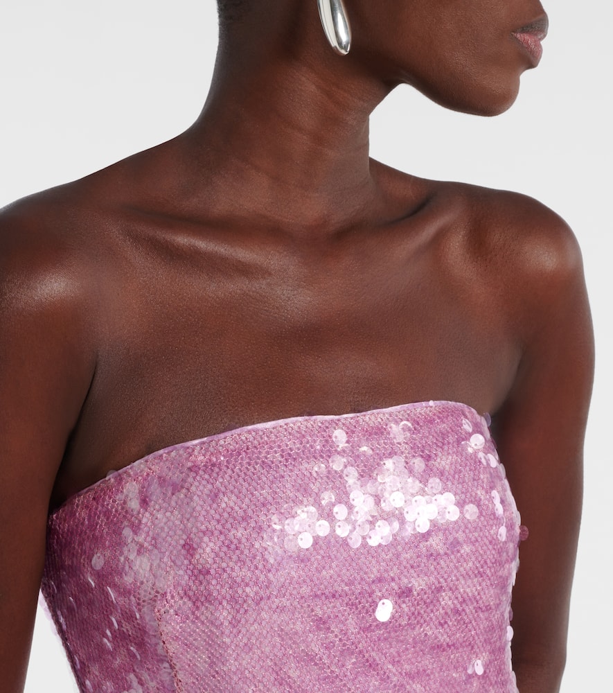 Leilani ombré sequined gown