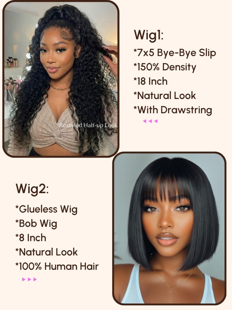 Pay $109 Get 2 Wigs | 24H Limited Time Sale