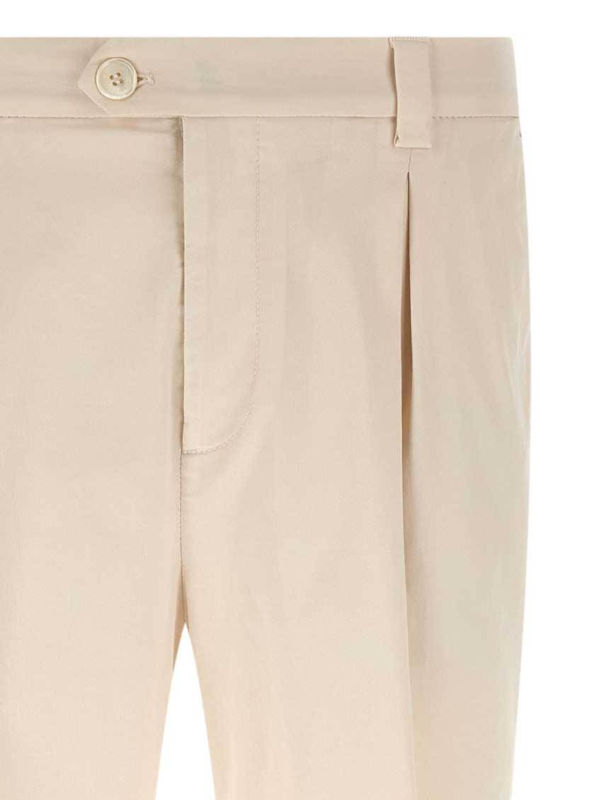 Stretch Cotton Trousers