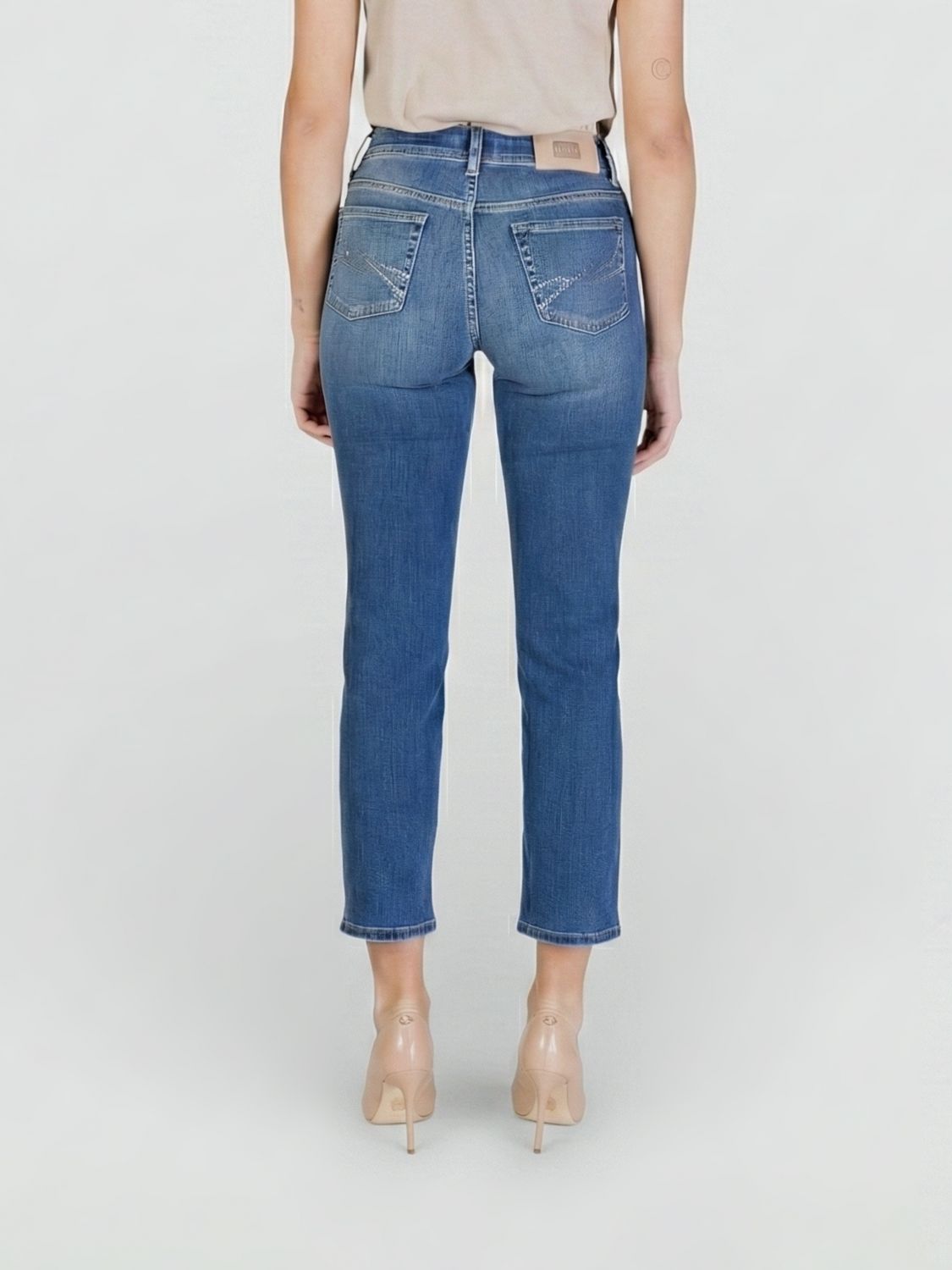 Jeans Woman color Denim