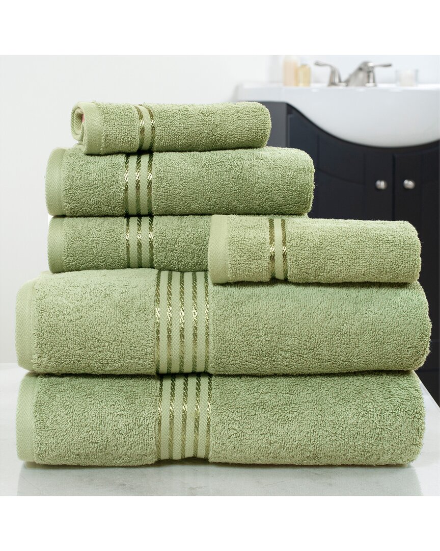 6Pc Cotton Towel Set