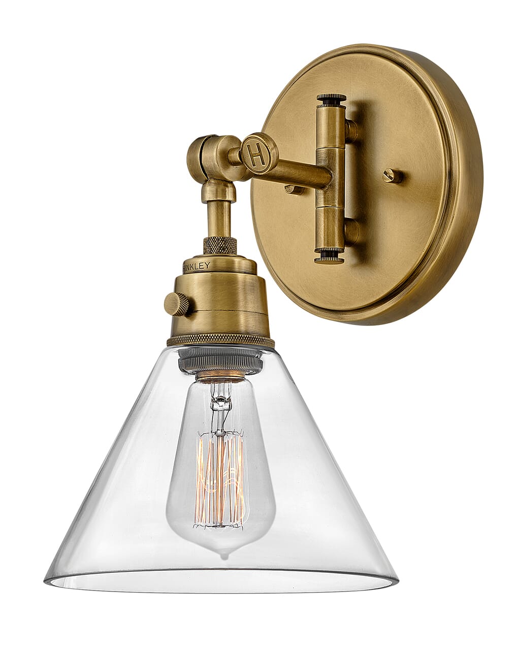 Heritage Brass LED Wall Sconce from the Arti Collection