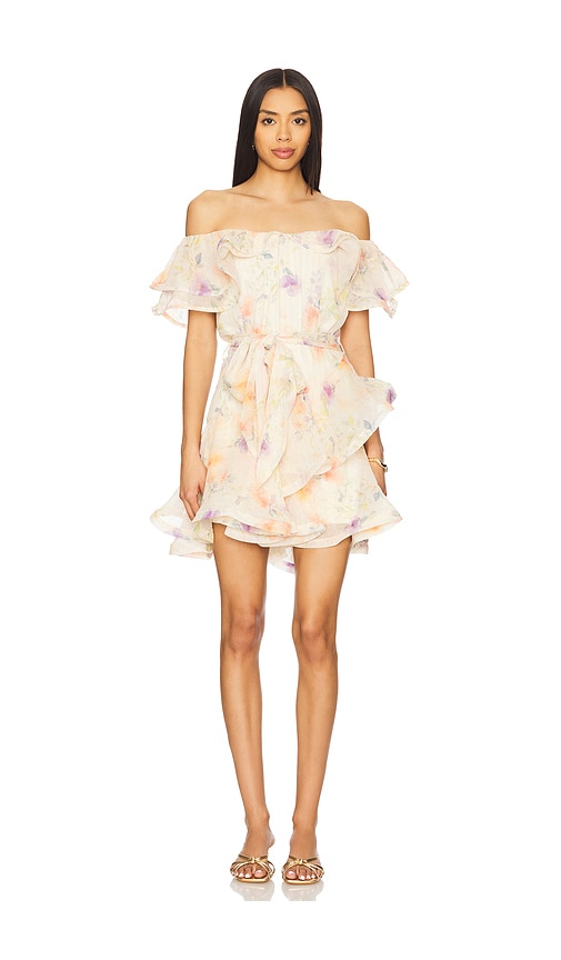 ELLIATT MINIKLEID LIVETTE in Peach. Größe XL. Also in L, M
