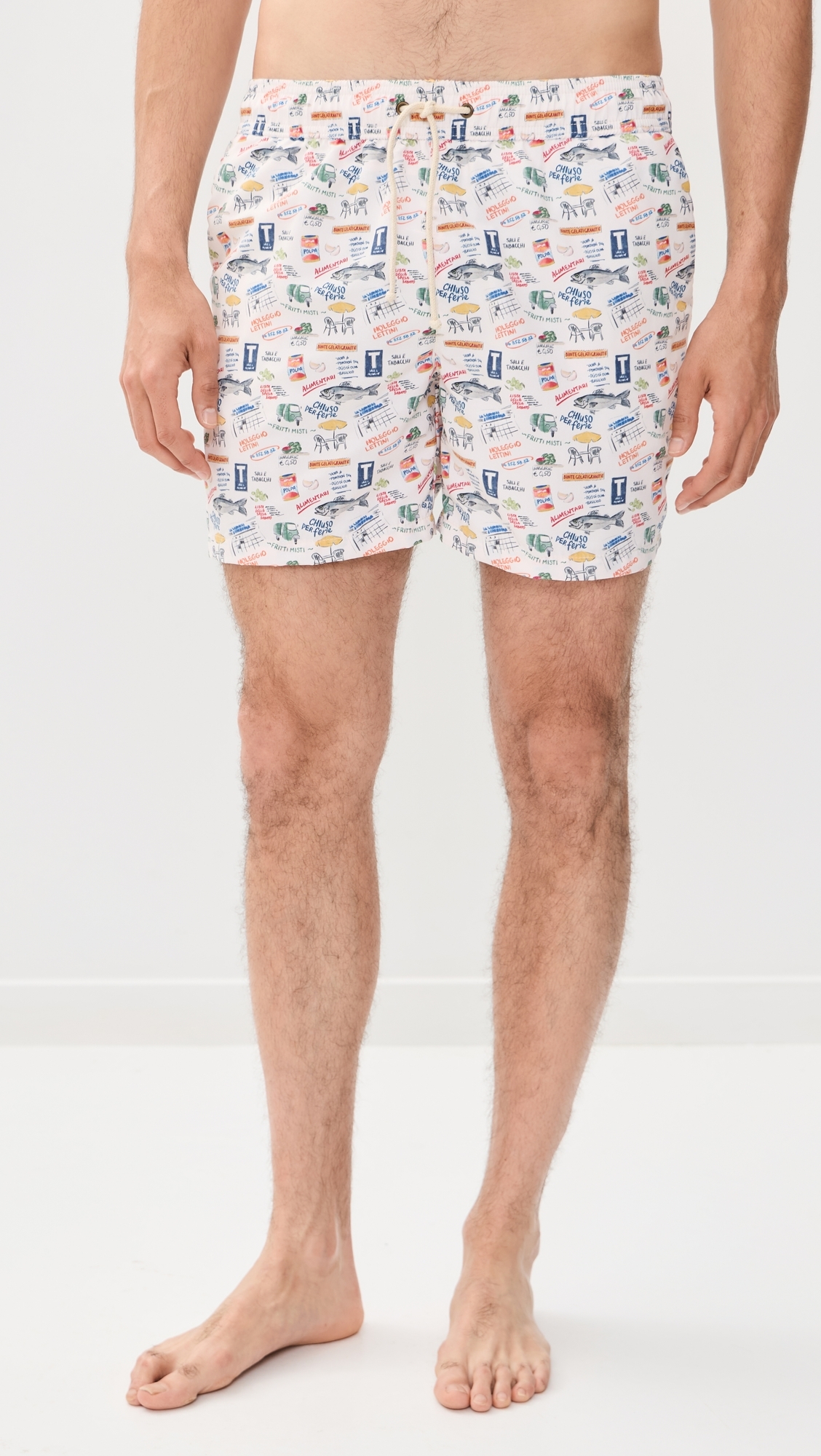 The Swimshorts Off White