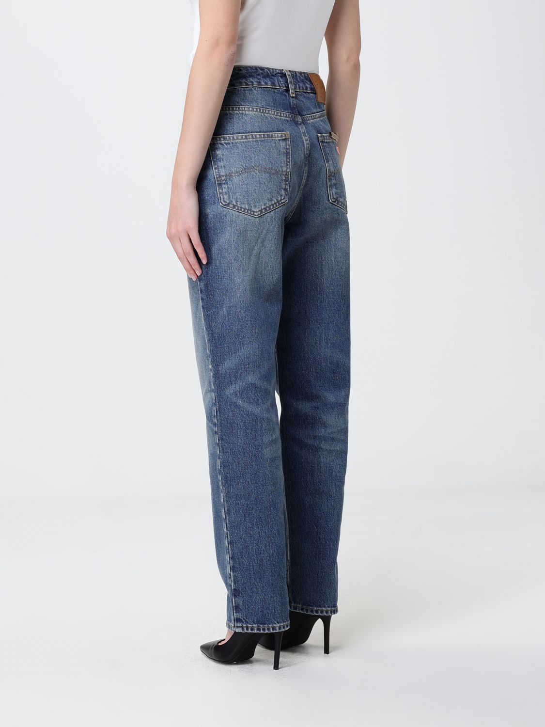 Jeans Woman color Denim