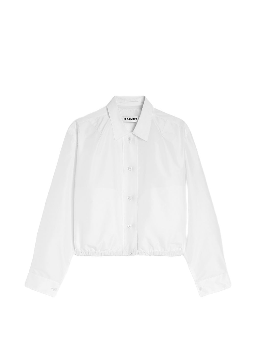 Cropped blouson jacket