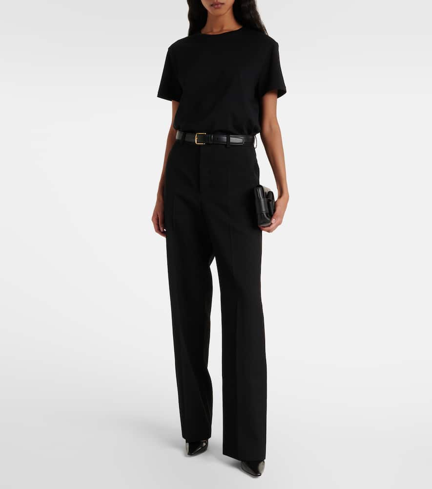 Wardrobe. NYC Virgin wool straight pants