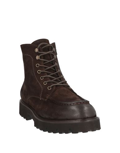 Man Ankle boots Dark brown Size 7 Leather