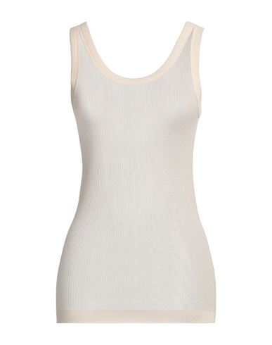 Woman Tank top Beige