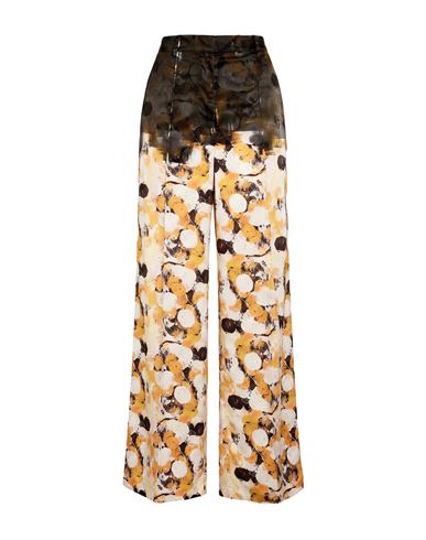 Aviù Woman Pants Orange Size 10 Polyester, Elastane