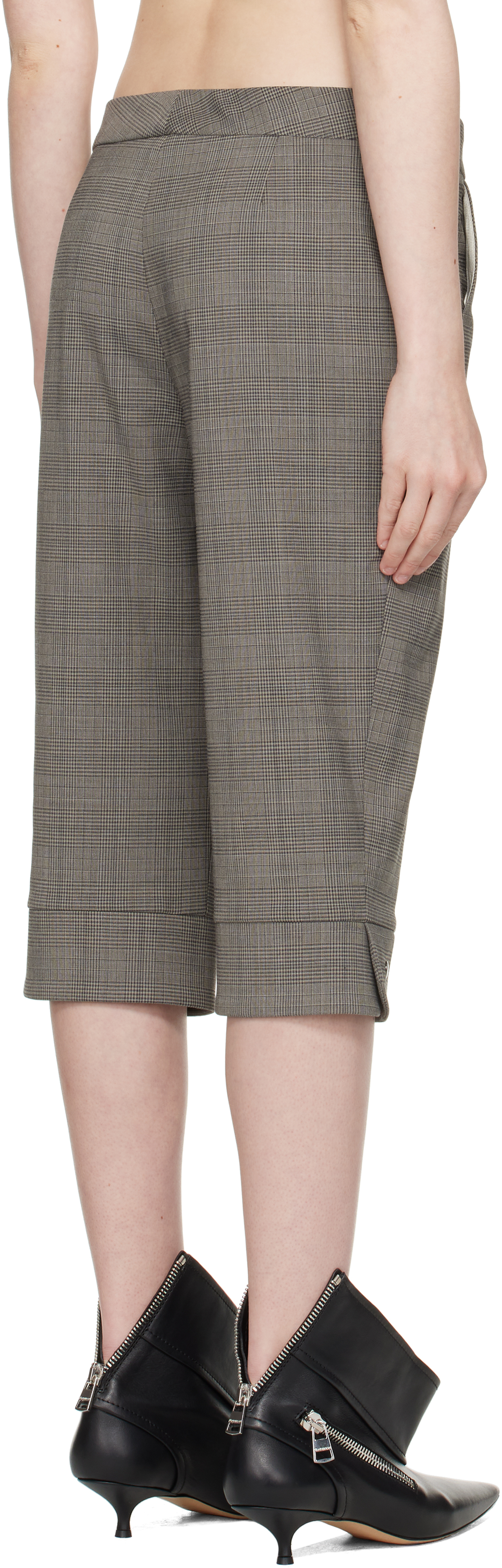 FIDAN NOVRUZOVA Gray Teo Capri Trousers