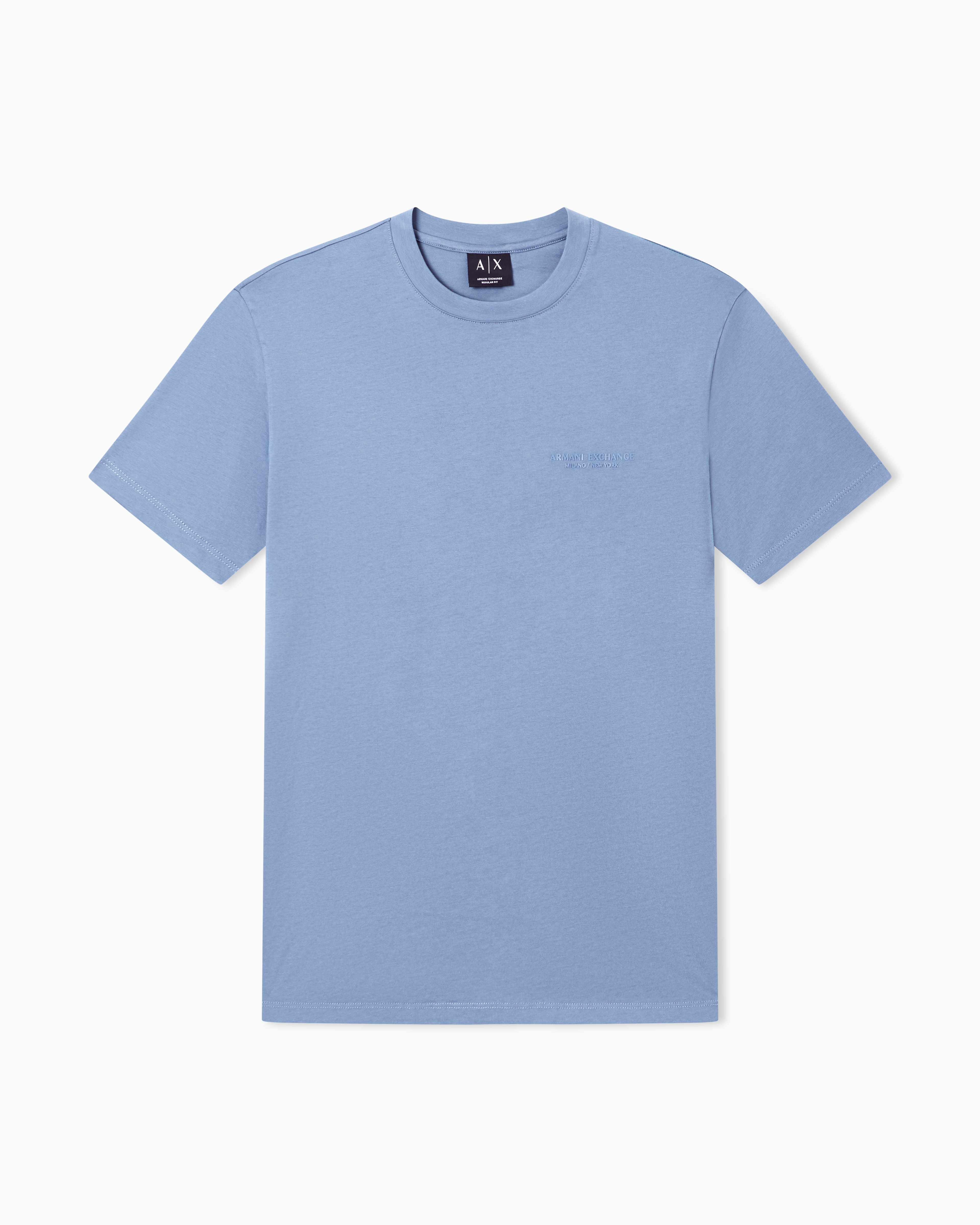 Logo t-shirt in regular fit cotton jersey
