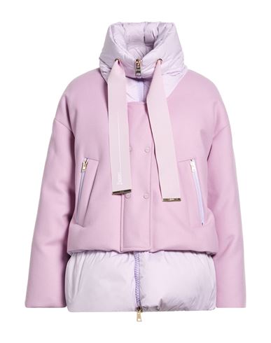 Woman Jacket Lilac Size 6 Virgin Wool, Polyamide