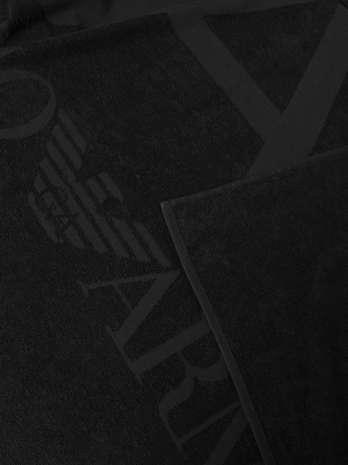 Beach Towel Men color Black