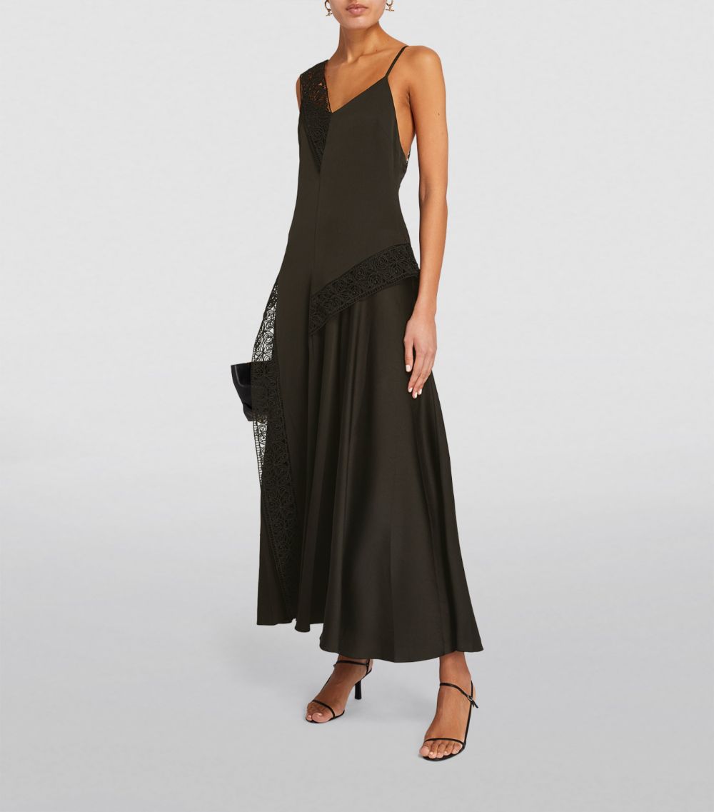 Lace-Trim Spirit Maxi Dress