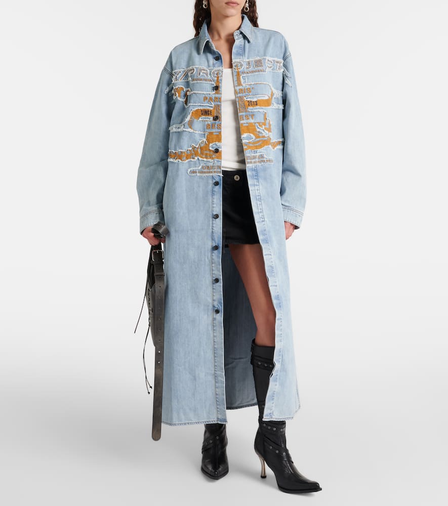 Evergreen Paris' Best denim shirt dress