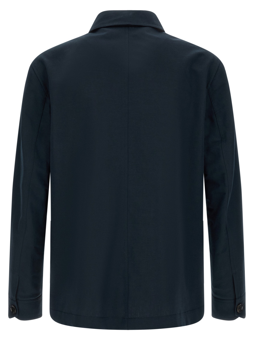 Desert Puffer Jackets Blue