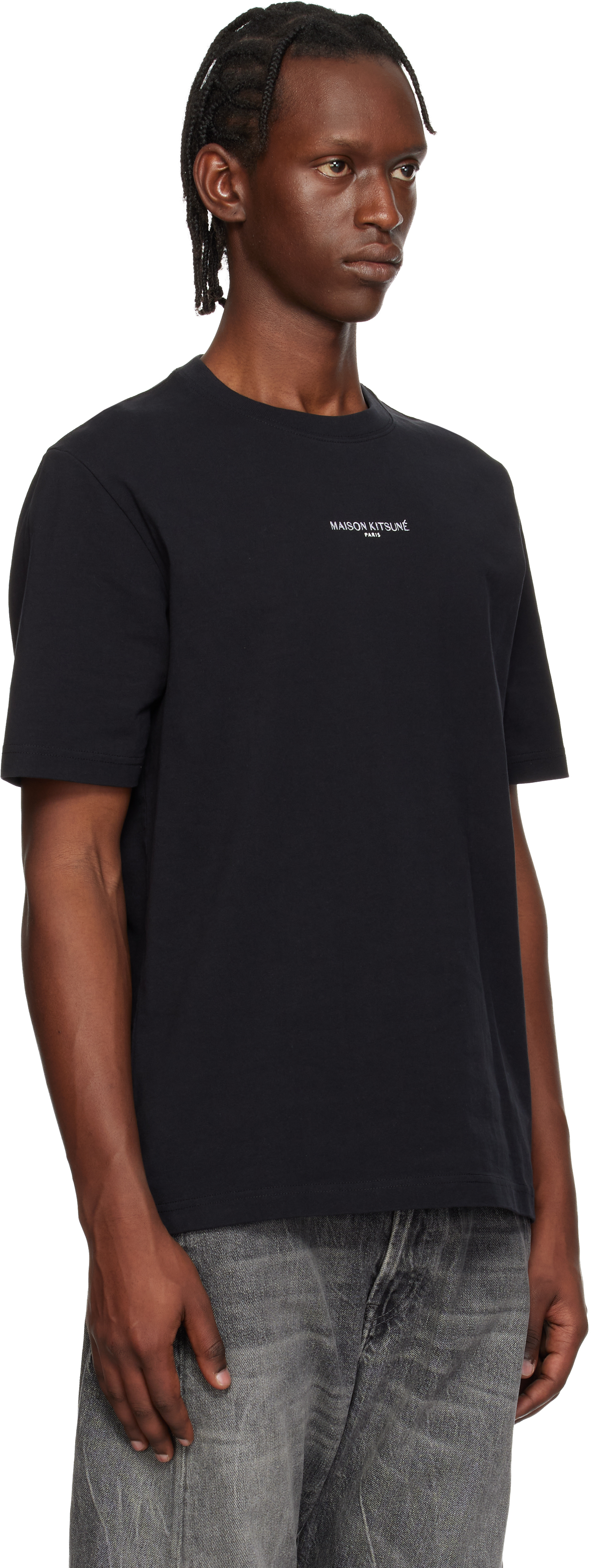 Black 'Paris' Comfort T-shirt
