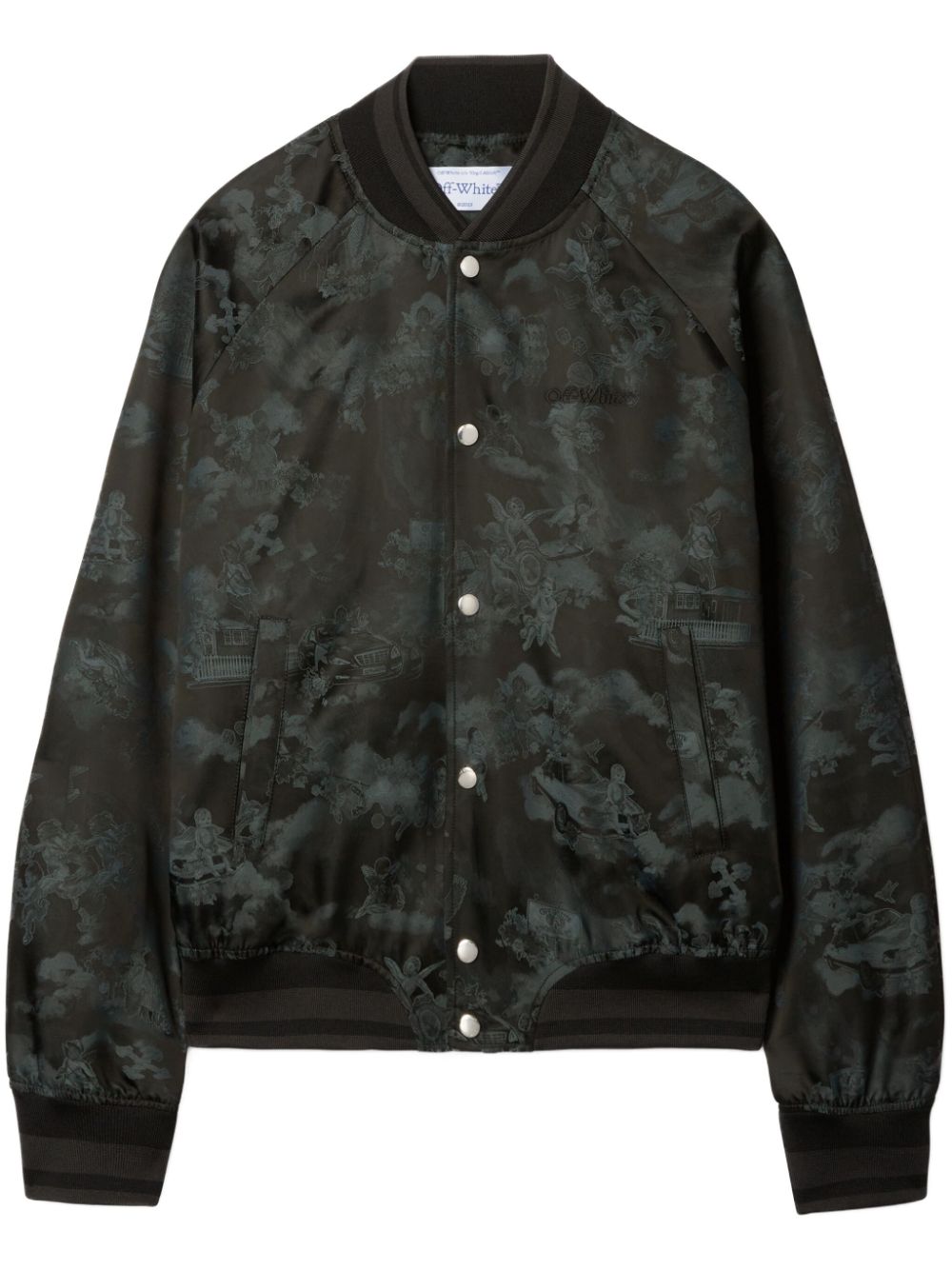 Fresco bomber jacket - Black