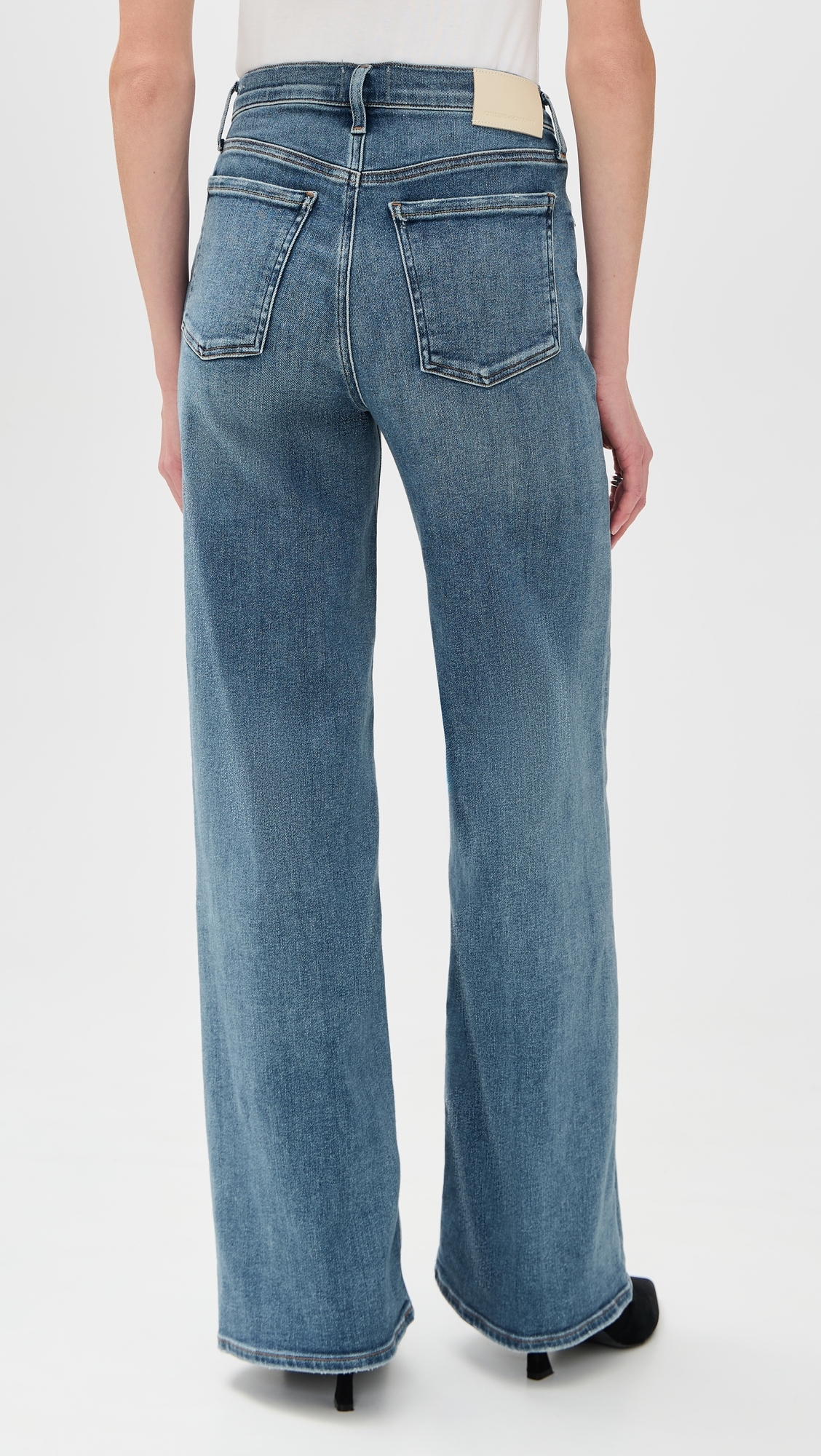 Lyra Long Wide Leg Jeans Cooper