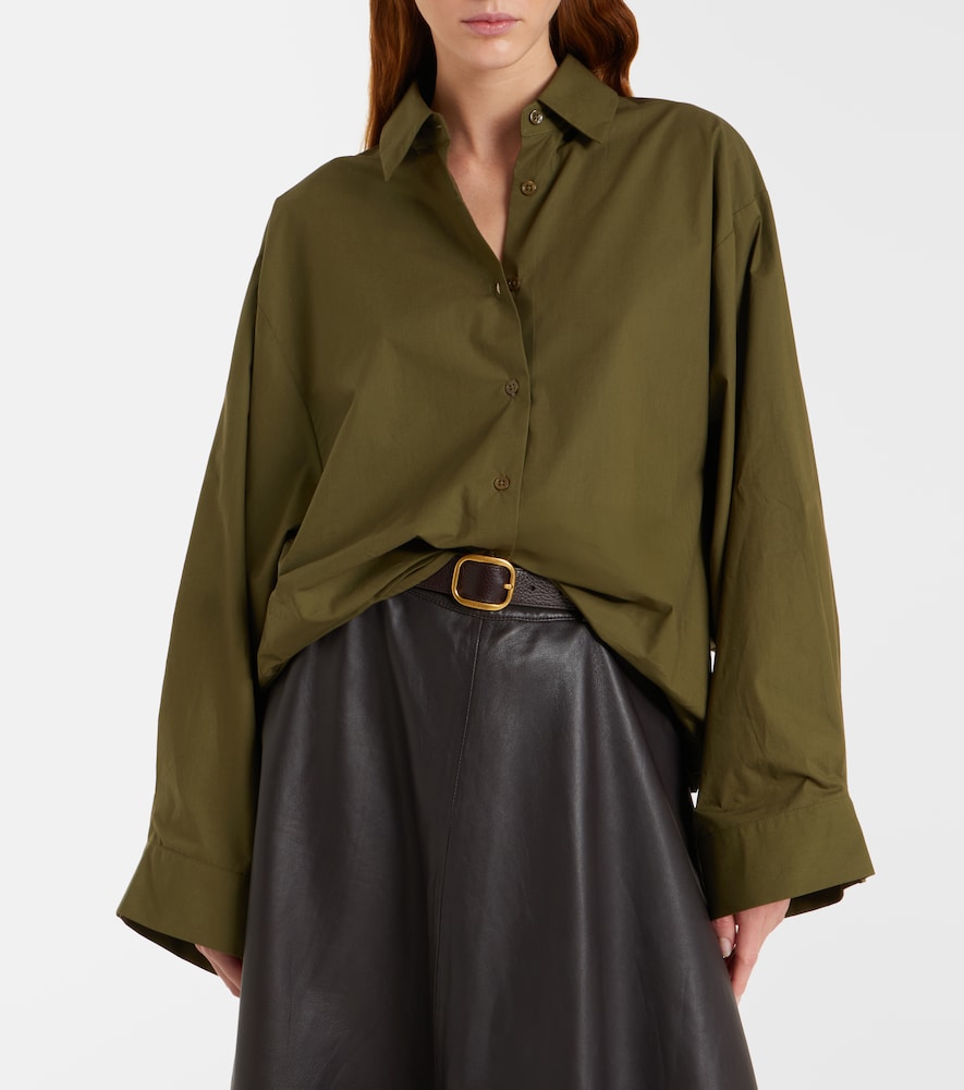 Tila oversized cotton shirt