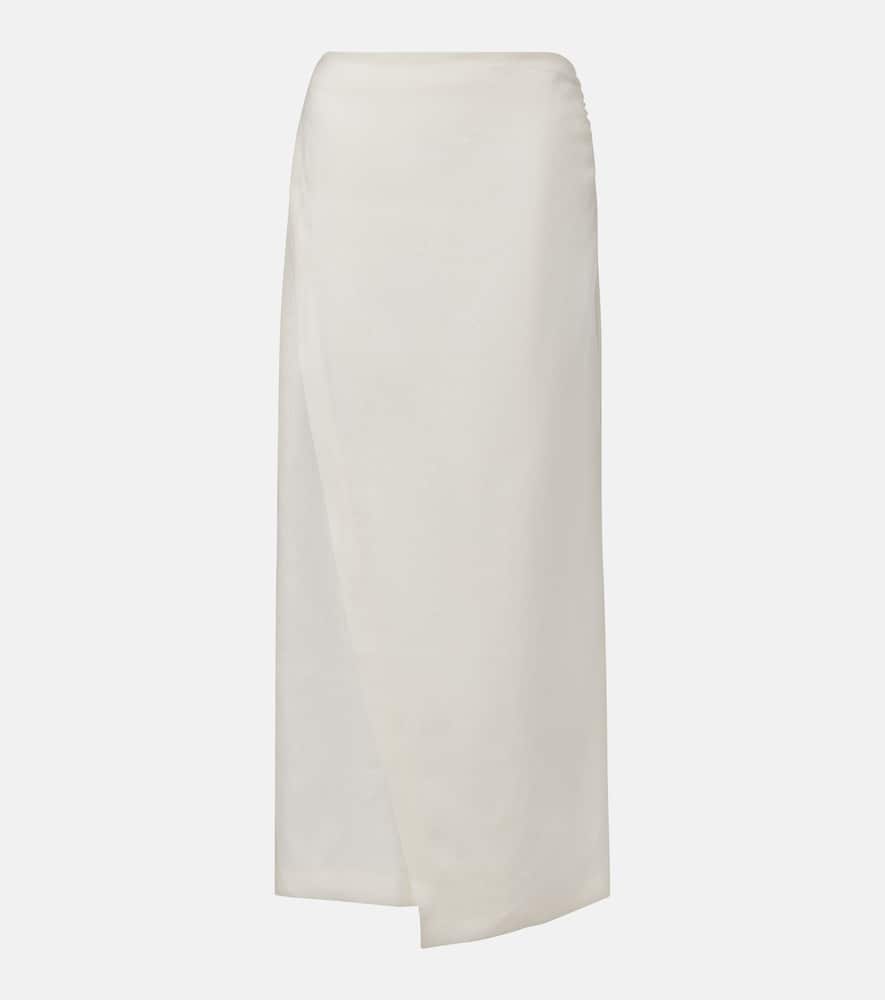 Suis linen maxi skirt