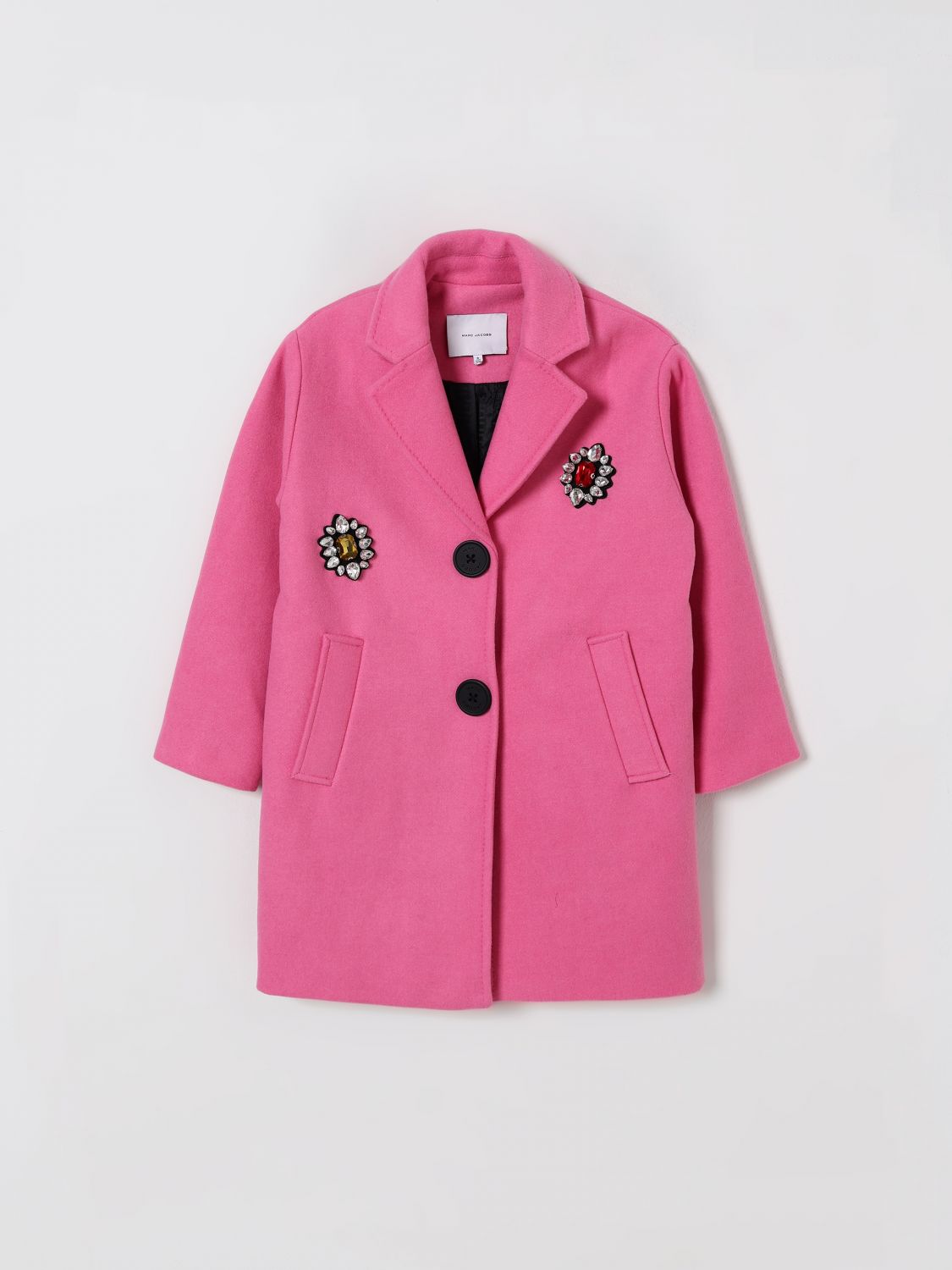 Coat Kids color Fuchsia