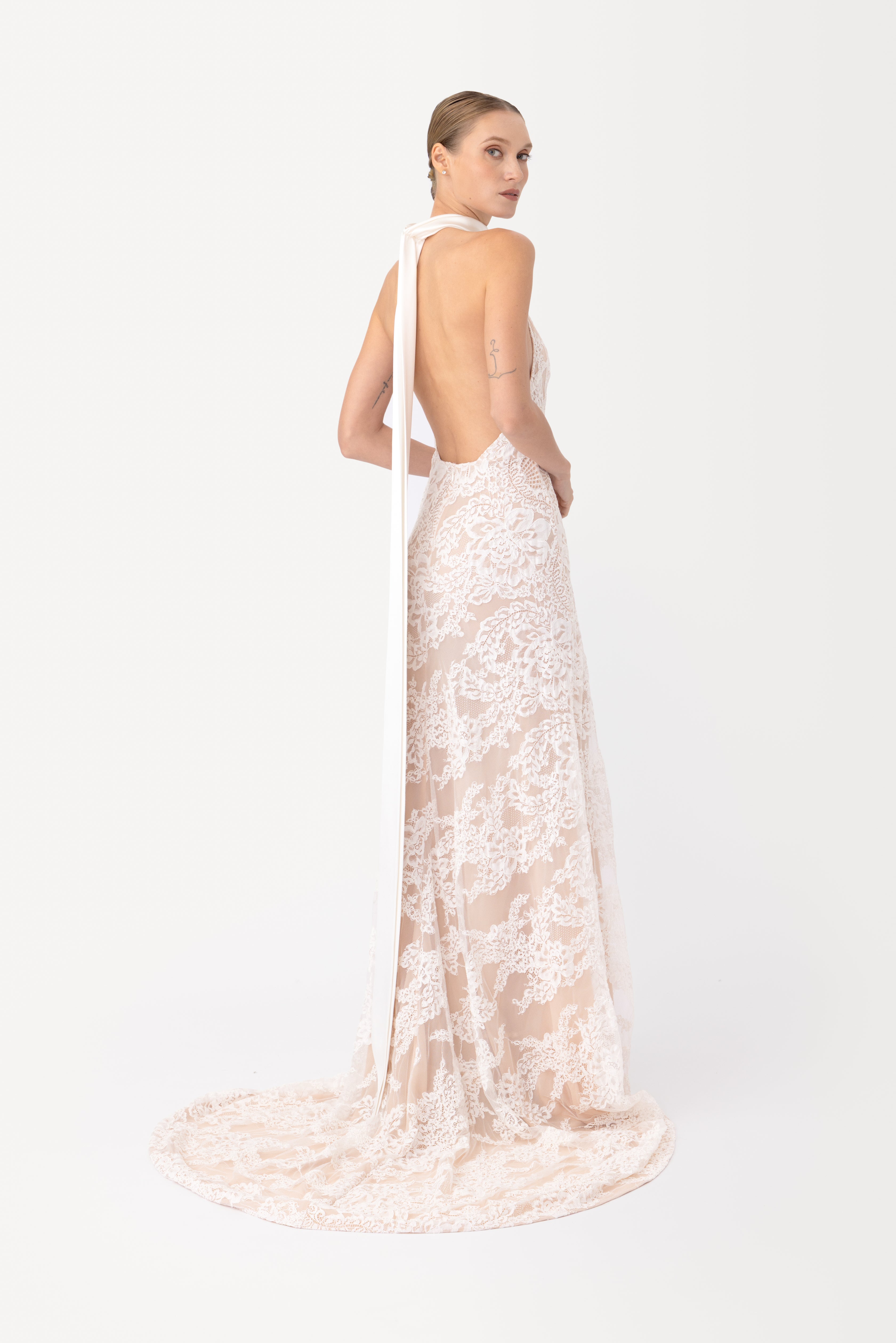 Andrea Lace Gown