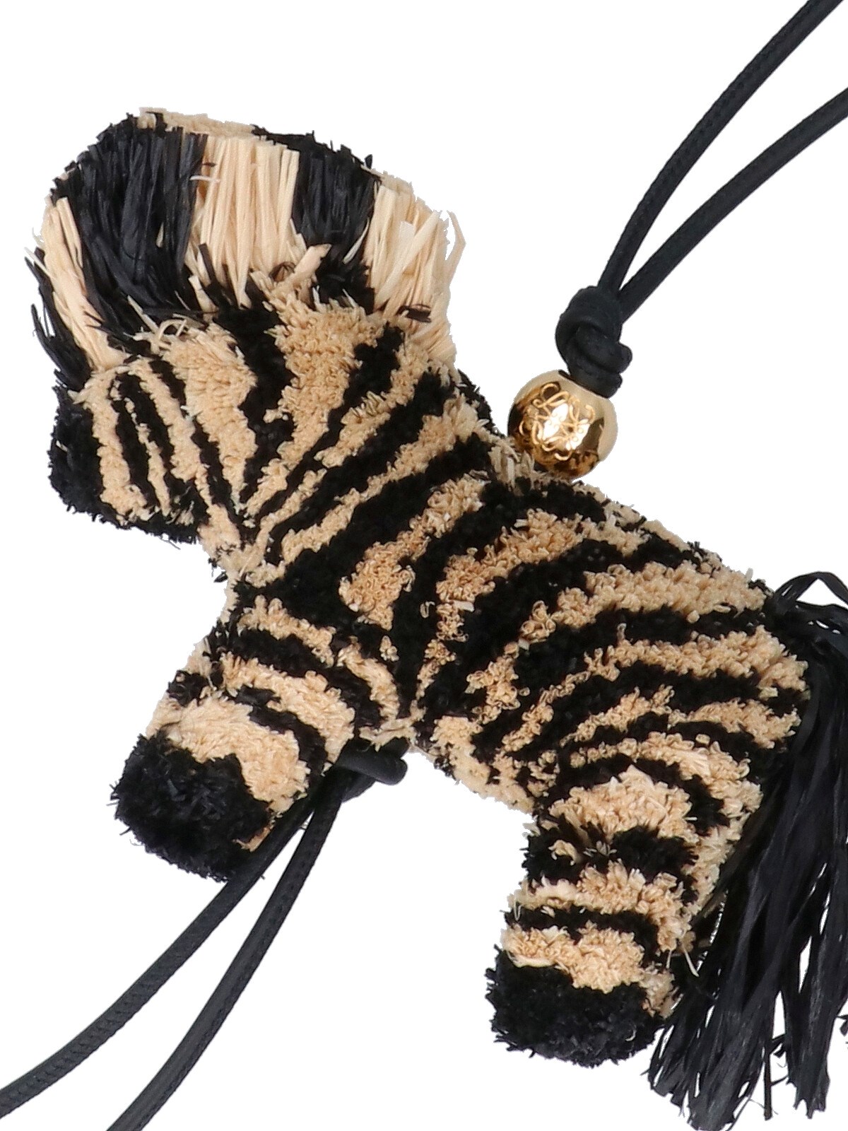 Loewe Paula's Ibiza Pendant Charm "Zebra"