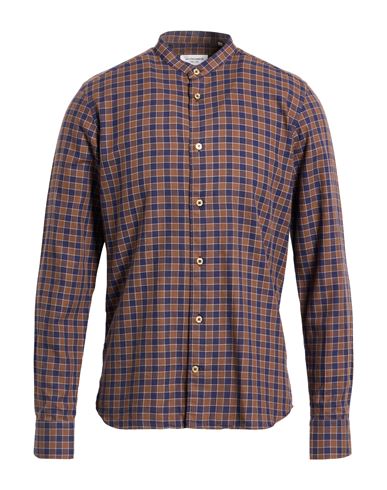 Man Shirt Brown Size 15 ¾ Cotton