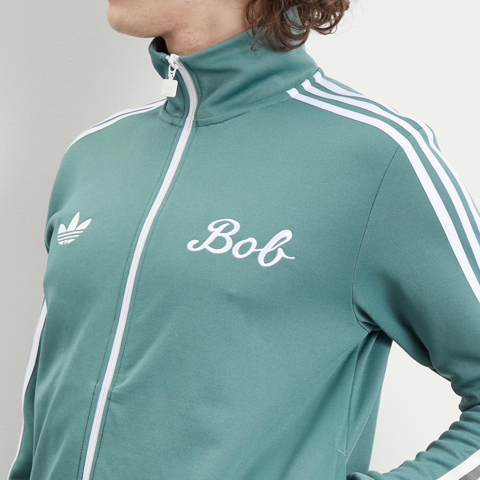 Men's Bob Marley Track Top in Tech Emerald