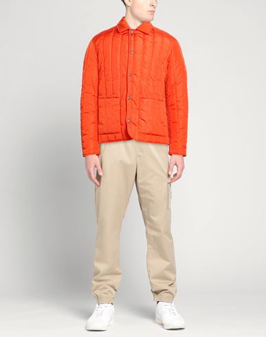 By Slowear Man Puffer Orange Size 42 Polyamide
