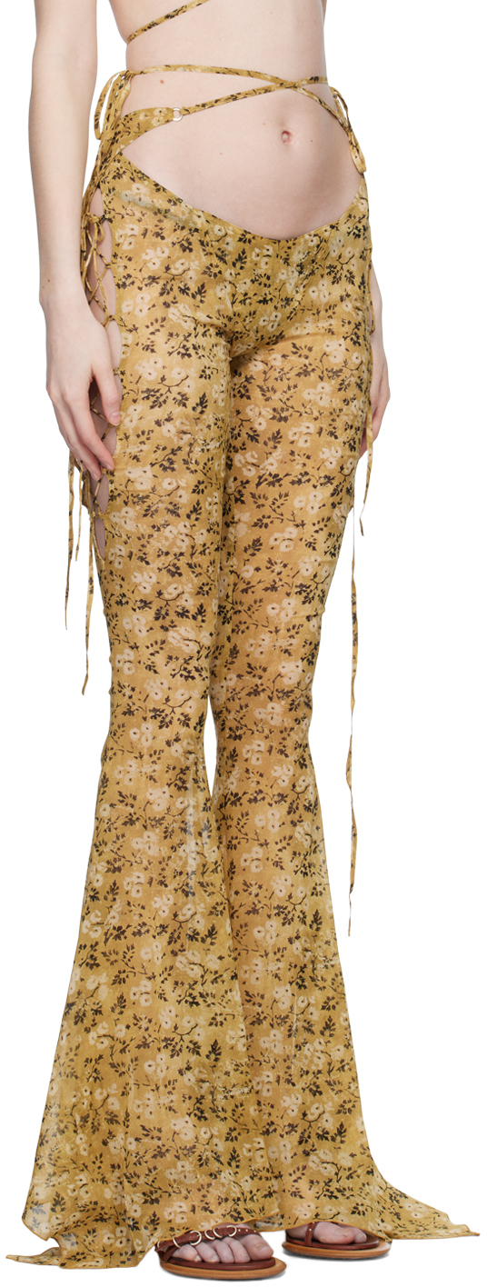 Beige Glimmer Slacks