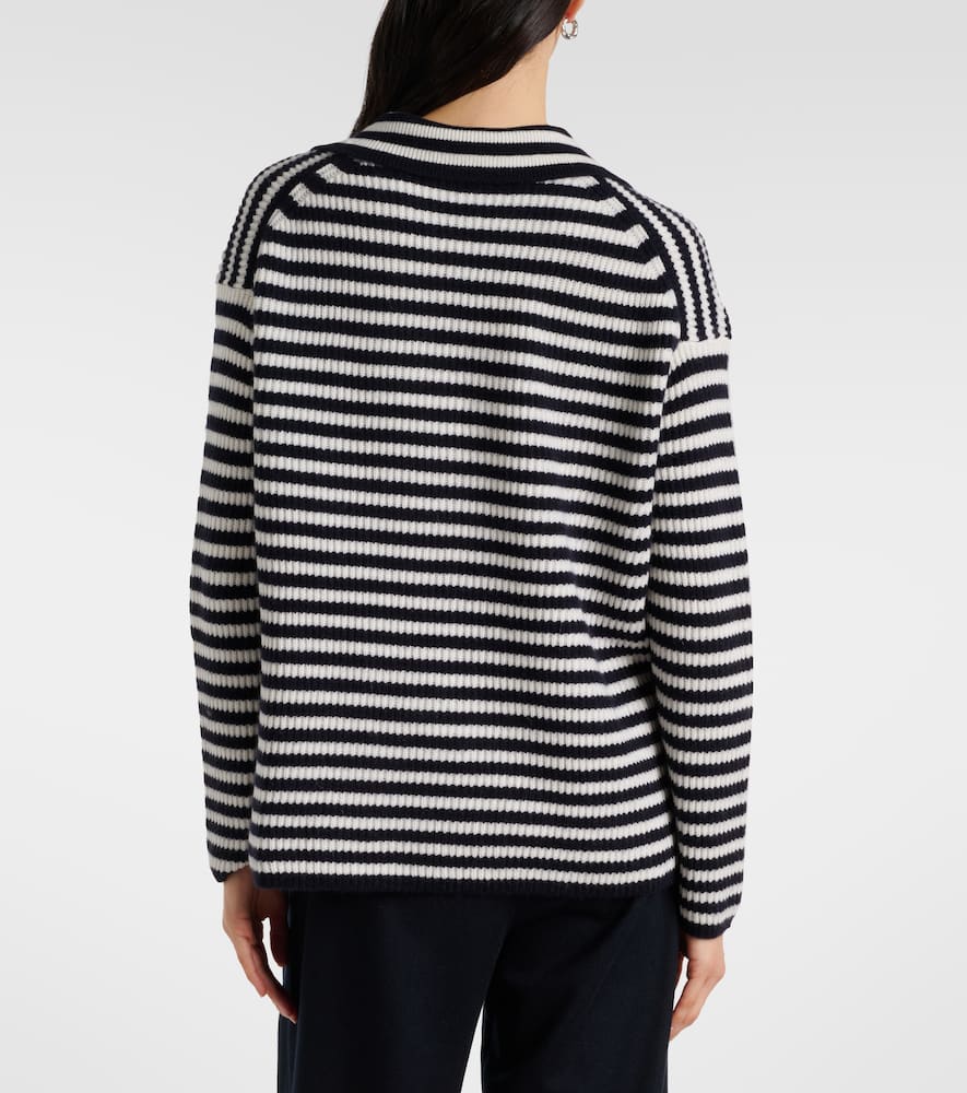 Gomma striped cashmere top