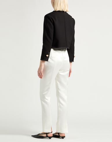 Woman Jacket Black Size 4 Polyester, Elastane