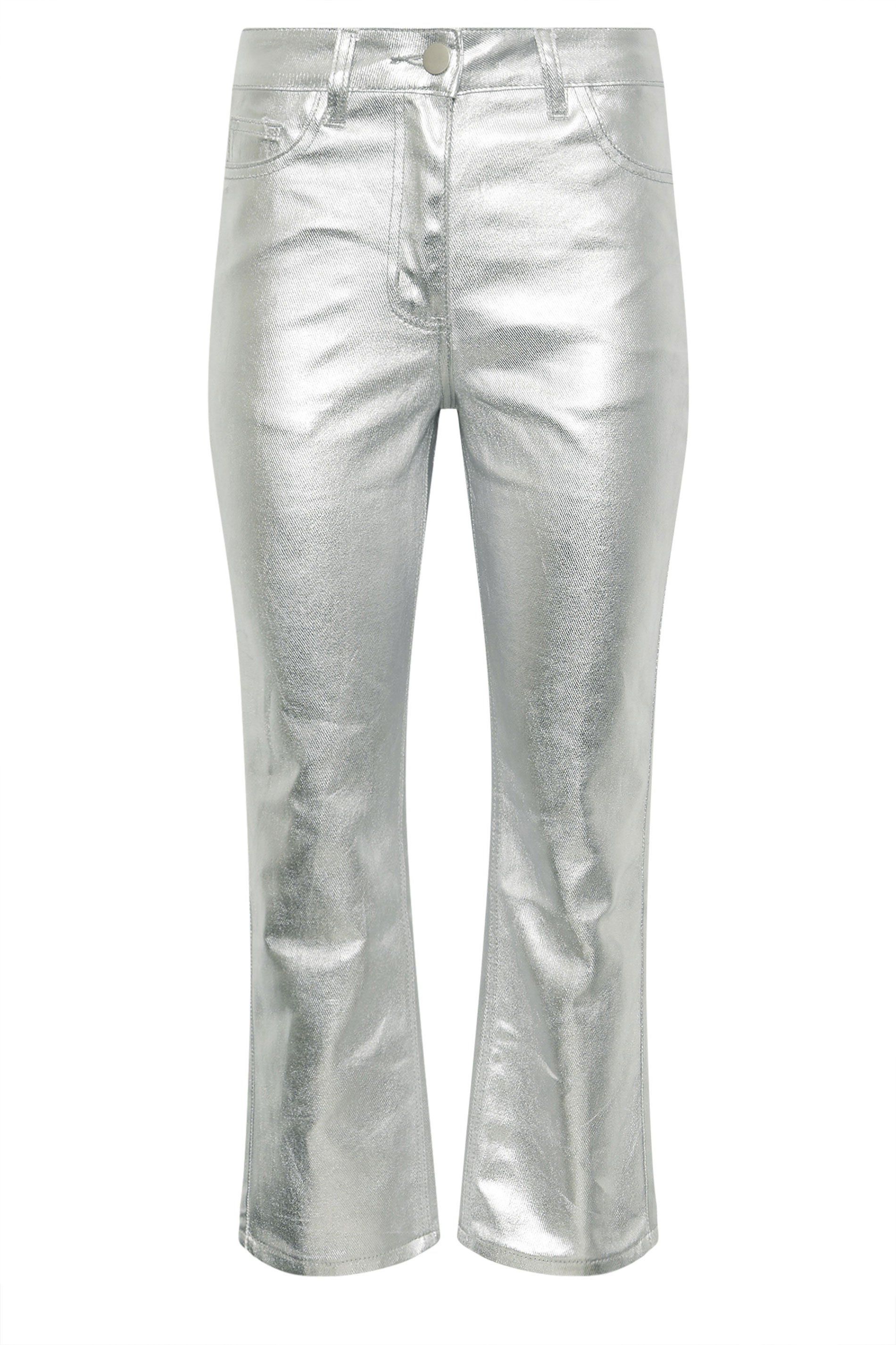 Petite Coated Jeans