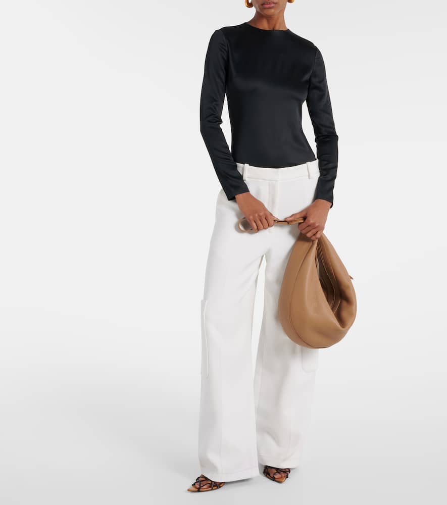 Vlad satin cady top