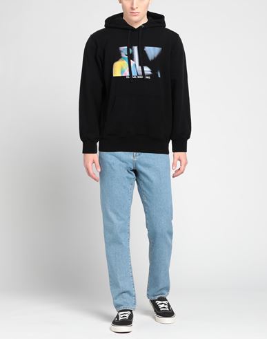 Man Sweatshirt Black Size L Organic cotton