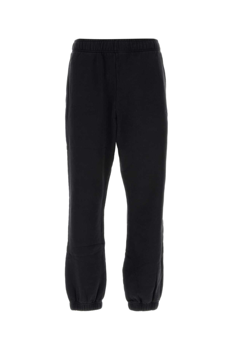 Straight-leg track pants - Black