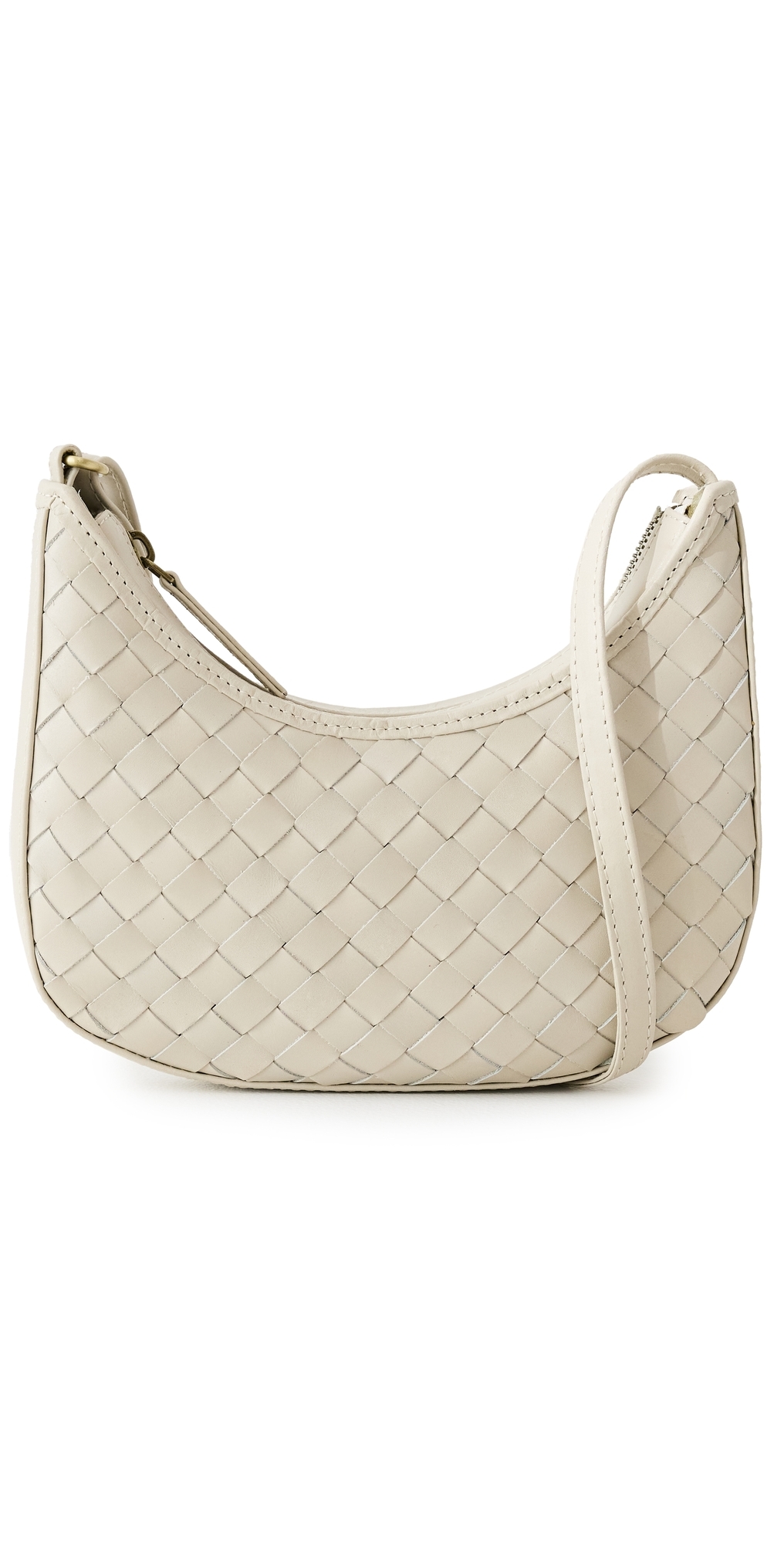 Mini Sling Carr Weave Cream Bag Cream One Size