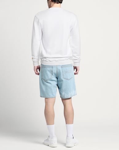 Man Sweatshirt White Size L Cotton