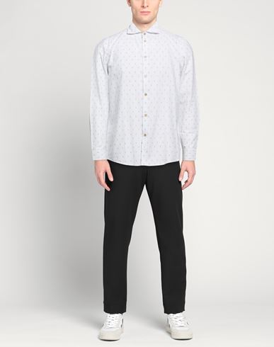 Man Shirt White Size S Cotton
