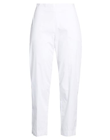 Woman Pants White Size M Cotton