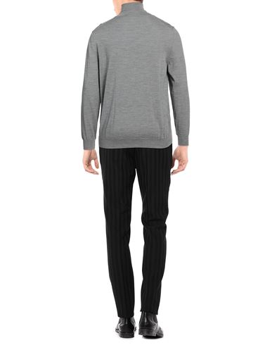 Man Turtleneck Light grey Size 34 Super 140s Wool