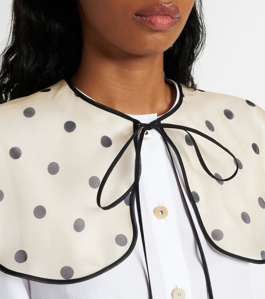 Cotton poplin shirt