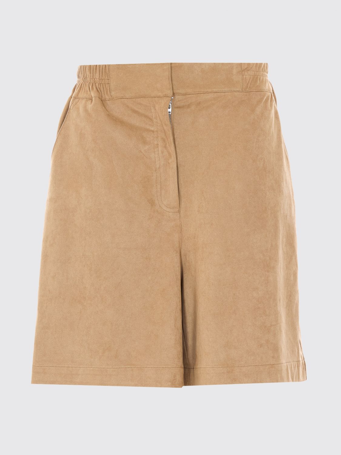 Shorts Woman color Beige