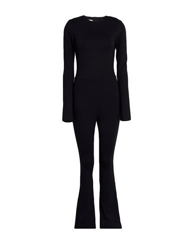 Woman Jumpsuit Black Size M Viscose, Nylon, Elastane